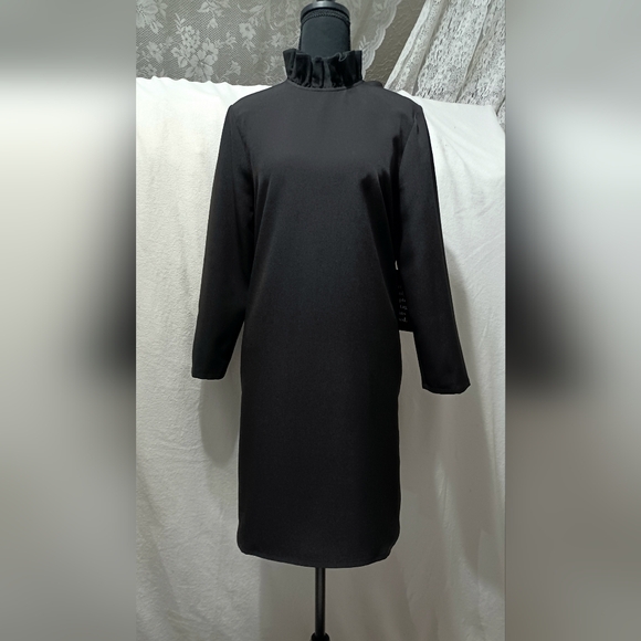 NWT Tuckernuck Long Sleeves Mini Black Daphne Dress Size Medium - Picture 7 of 11